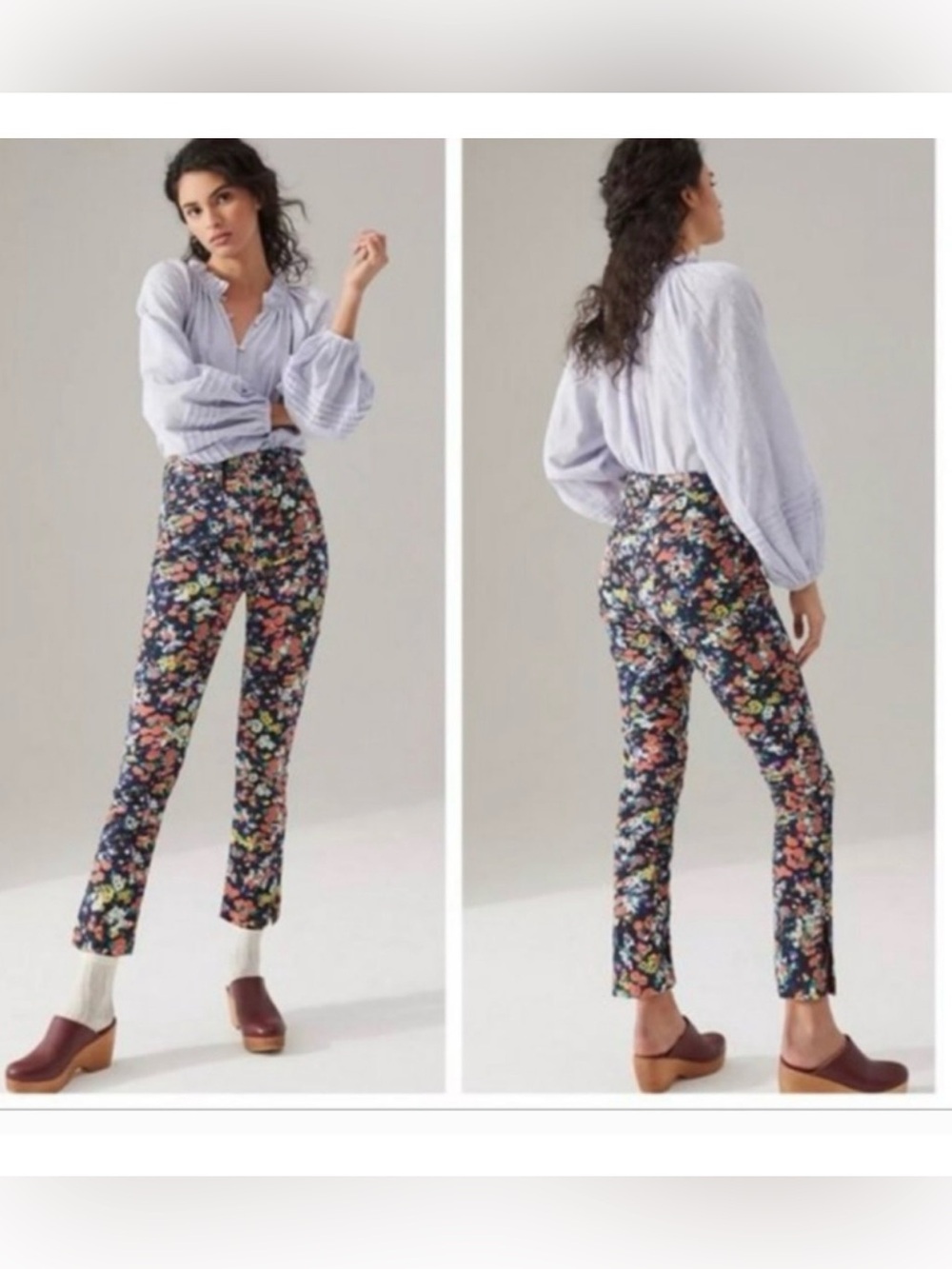 Anthropologie MAEVE Gardenia Ultra high rise jeans SIZE 27